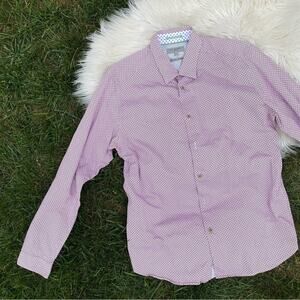 Ted baker button down slim 4 large
